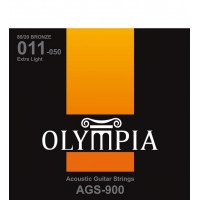 OLYMPIA AGS900 | Cuerdas para Guitarra Acustica Calibres 11-50