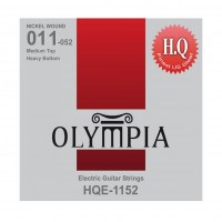 OLYMPIA HQE1152 | Cuerdas para Guitarra Eléctrica Medium Top Calibres 11-52